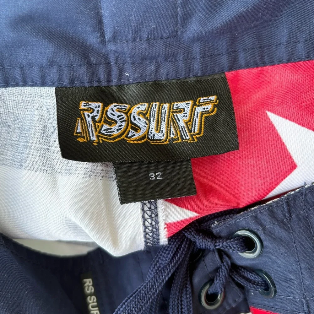 RS SURF Patriotic Men's Swim/Surf Shorts, Size: 32